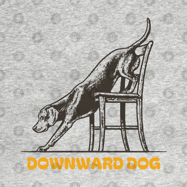 Doggy Downward Dog by Abystoic